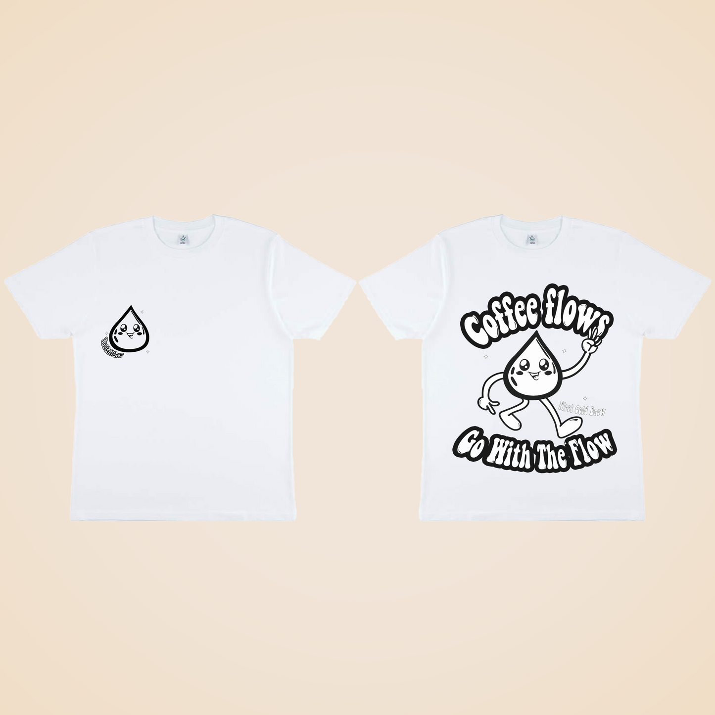 First Cold Brew Organic Cotton T Shirt