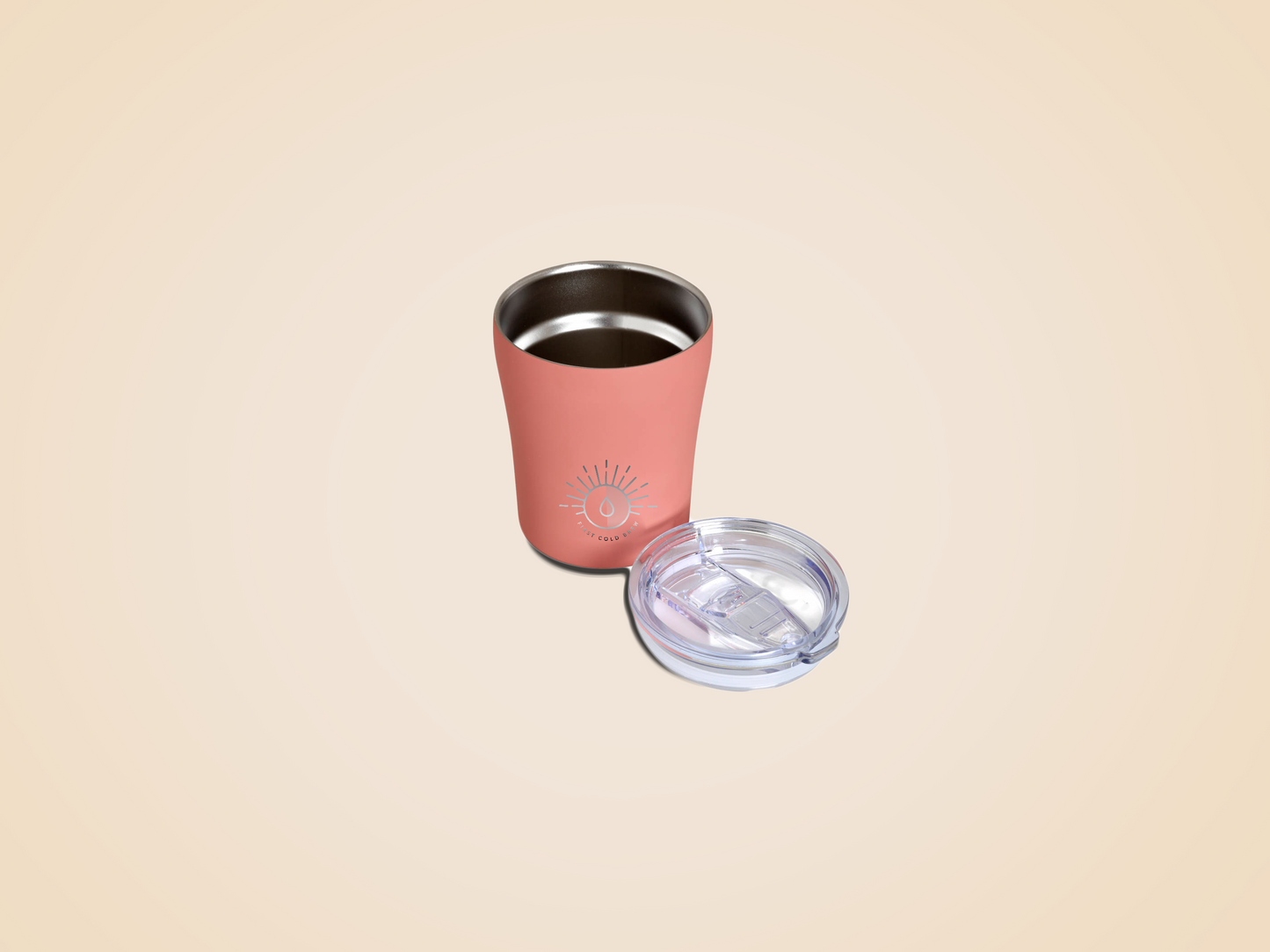 First Cold Brew Thermos Cup Pink Matte 300ml